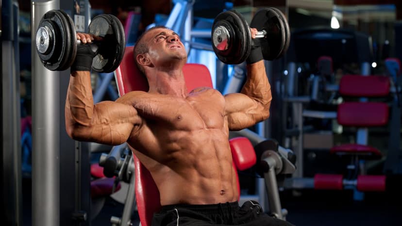 تمارين متقدمة بالدمبل workout