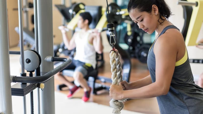 शुरुआती केबल वर्कआउट workout