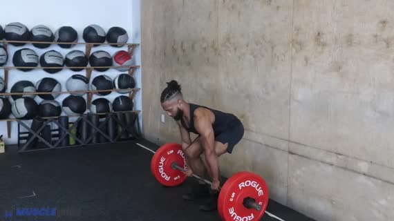 Barbell Konvansiyonel Duraksamalı Deadlift