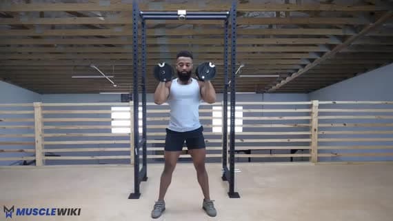 Thruster alternato con manubrio a braccio singolo