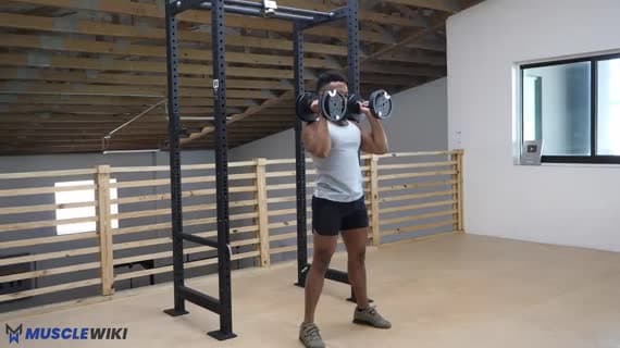 Thruster alternato con manubrio a braccio singolo