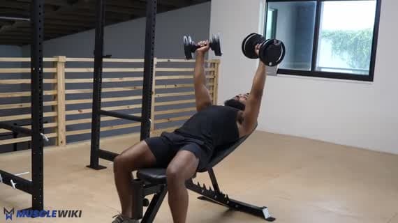 Eğimli Dambıl Bench Press