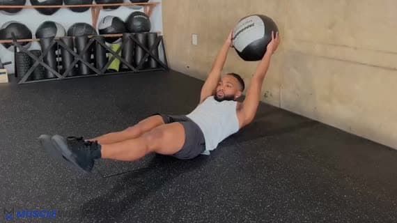 Gainage Creux Avec Ballon Médicinal