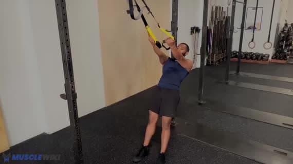 TRX uginanie ramion