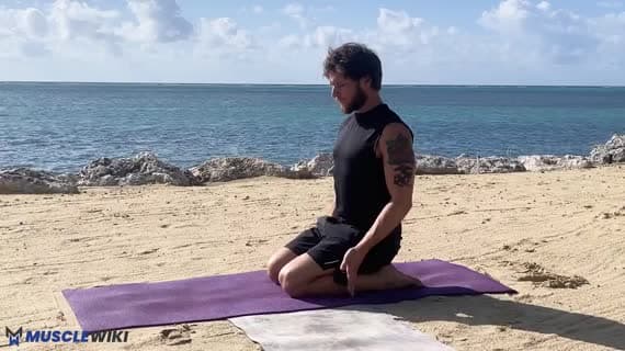 Vajrasana Variazione 1