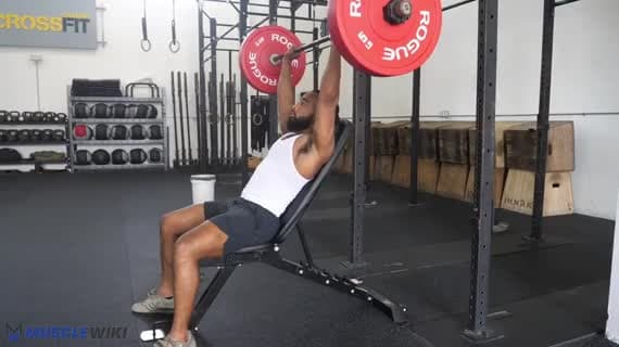 Barbell Yüksek Eğimli Bench Press