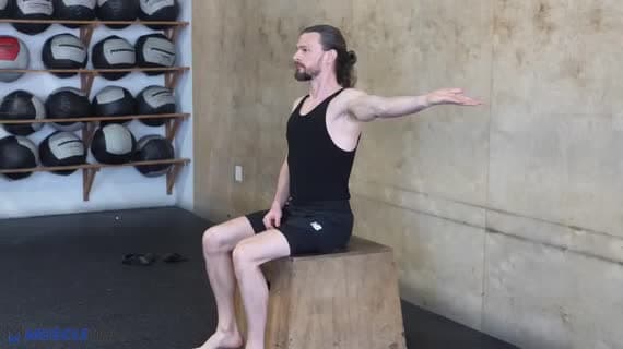 Sitzender Nervenspanner des Nervus medianus