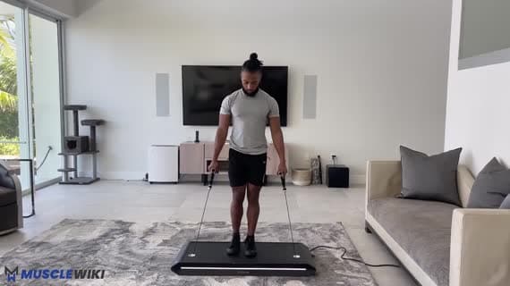 Vitruvian Einbeiniges Kreuzheben